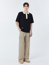 將圖片載入圖庫檢視器 CITYBREEZE 淺卡其色尼龍工裝褲