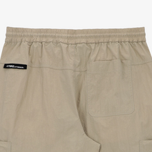 將圖片載入圖庫檢視器 CITYBREEZE 淺卡其色尼龍工裝褲