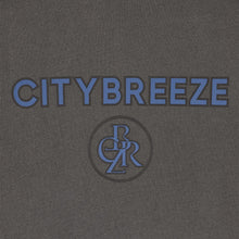 將圖片載入圖庫檢視器 CITYBREEZE Logo塗鴉印花灰色短袖上衣