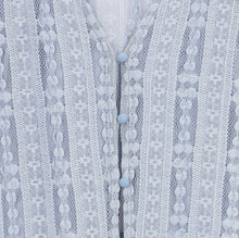 將圖片載入圖庫檢視器 CITYBREEZE 蕾絲透膚水藍色開襟襯衫 (IZ*ONE金珉周、(G)I-DLE 薇娟同款)