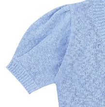 將圖片載入圖庫檢視器 CITYBREEZE 泡泡袖水藍色開襟針織衫 (IZ*ONE金珉周同款)