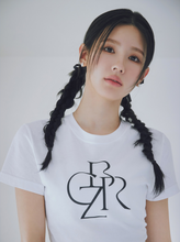 將圖片載入圖庫檢視器 CITYBREEZE 白色短版LogoT恤 ((G)IDLE曹薇娟同款)