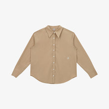 將圖片載入圖庫檢視器 CITYBREEZE 防皺經典米駝色長袖襯衫