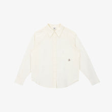將圖片載入圖庫檢視器 CITYBREEZE 防皺經典奶油白色長袖襯衫