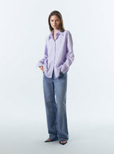 將圖片載入圖庫檢視器 CITYBREEZE 防皺經典淡紫色長袖襯衫