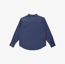 將圖片載入圖庫檢視器 CITYBREEZE 防皺經典海軍藍長袖襯衫