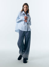 將圖片載入圖庫檢視器 CITYBREEZE 防皺經典淺藍色長袖襯衫