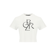 將圖片載入圖庫檢視器 CITYBREEZE 白色短版LogoT恤 ((G)IDLE曹薇娟同款)