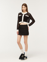 將圖片載入圖庫檢視器 CITYBREEZE 純棉黑色迷你短裙 (aespa Karina同款)