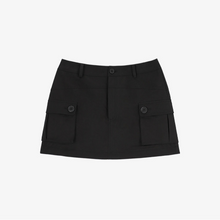 將圖片載入圖庫檢視器 CITYBREEZE 純棉黑色迷你短裙 (aespa Karina同款)