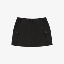 將圖片載入圖庫檢視器 CITYBREEZE 純棉黑色迷你短裙 (aespa Karina同款)