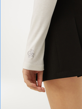 將圖片載入圖庫檢視器 CITYBREEZE 不規則線條剪裁短版白色上衣 ((G)IDLE曹薇娟同款)