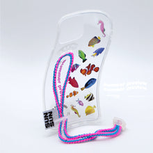 將圖片載入圖庫檢視器 SECOND UNIQUE NAME 夏日粉彈力指套手機殼