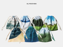 將圖片載入圖庫檢視器 PHOTOZENIAGOODS 濟州海洋風景束口袋