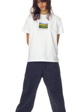 將圖片載入圖庫檢視器 NIEEH 白色田野印花短袖