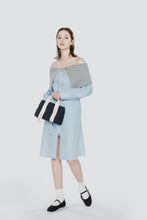 將圖片載入圖庫檢視器 MARHEN.J Roy Nano 深藍色帆布包