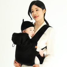 將圖片載入圖庫檢視器 DMANGD 透氣嬰兒背帶_黑色