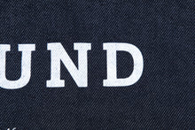 將圖片載入圖庫檢視器 DEPOUND Logo 丹寧藍長方形帆布包