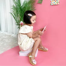 將圖片載入圖庫檢視器 THANK YOU SHOES MUCH Coconut 花朵果凍涼鞋 2色