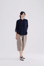 將圖片載入圖庫檢視器 DOLSILNAI 韓服造型七分袖藍色上衣