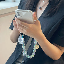 將圖片載入圖庫檢視器 ARNO Beads 可拆式 珠鍊防撞手機殼_微笑霓虹彩虹(橘色)