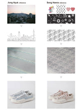 將圖片載入圖庫檢視器 ʃilk Free Chic 藍色絲綢鞋 (chilk x 鄭赫)