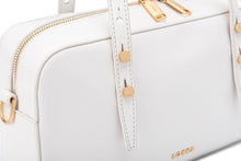 將圖片載入圖庫檢視器 LOEKA Cube 白色兩用長方形肩背包