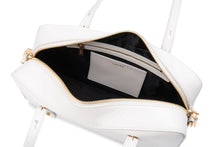 將圖片載入圖庫檢視器 LOEKA Cube 白色兩用長方形肩背包