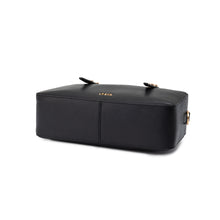 將圖片載入圖庫檢視器 LOEKA Cube 黑色兩用長方形肩背包