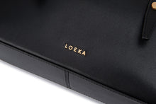 將圖片載入圖庫檢視器 LOEKA Cube 黑色兩用長方形肩背包
