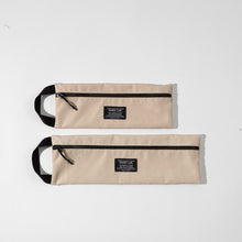 將圖片載入圖庫檢視器 OVER LAB Another Mountain 淡棕色環保收納包_S