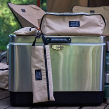 將圖片載入圖庫檢視器 OVER LAB Another Mountain 淡棕色環保收納包_S