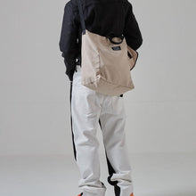 將圖片載入圖庫檢視器 OVER LAB Another Mountain 淡棕色環保手提包