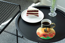 將圖片載入圖庫檢視器 LUYCHO On Flowers系列 鏡面倒影杯組_黑色蝴蝶 (250ml)