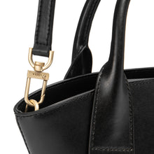 將圖片載入圖庫檢視器 LOEKA Marqueta S 優雅黑色牛皮水桶小包