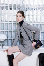 將圖片載入圖庫檢視器 LOEKA Objet S 優雅牛皮黑色方形小包