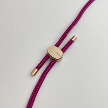 將圖片載入圖庫檢視器 ARNO 可拆式 編繩背帶透明手機殼_熱情桃紅