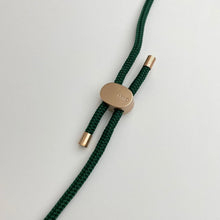 將圖片載入圖庫檢視器 ARNO 可拆式 編繩背帶透明手機殼_素面綠