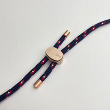 將圖片載入圖庫檢視器 ARNO 可拆式 編繩背帶透明手機殼_皇家藍