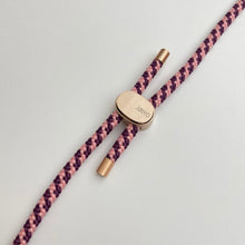 將圖片載入圖庫檢視器 ARNO 可拆式 編繩背帶透明手機殼_玫瑰紫