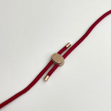 將圖片載入圖庫檢視器 ARNO 可拆式 編繩背帶透明手機殼_素面紅