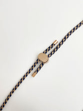 將圖片載入圖庫檢視器 ARNO 可拆式 編繩背帶透明手機殼_黃金藍