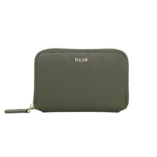 將圖片載入圖庫檢視器 D.LAB Viva 綠色牛皮皮夾