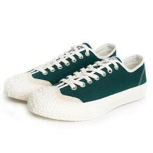 將圖片載入圖庫檢視器 BAKE-SOLE Scone 綠色帆布鞋
