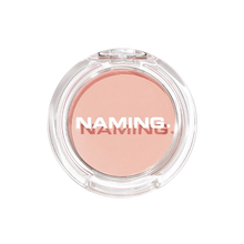 將圖片載入圖庫檢視器 NAMING 絲絨怦怦單色腮紅 Bashful 蜜桃粉