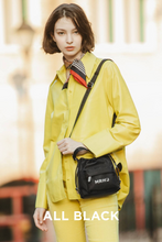 將圖片載入圖庫檢視器 MARHEN.J Bready 全黑色小水桶包