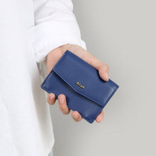 將圖片載入圖庫檢視器 D.LAB Merlin 藍色牛皮卡夾