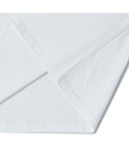 將圖片載入圖庫檢視器 BEYOND CLOSET 經典刺繡白色純棉短版T恤