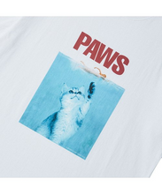 將圖片載入圖庫檢視器 BEYOND CLOSET Paws 伸出貓爪白色短袖T恤
