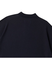 將圖片載入圖庫檢視器 BEYOND CLOSET Collection Line 深藍色純棉短袖POLO衫